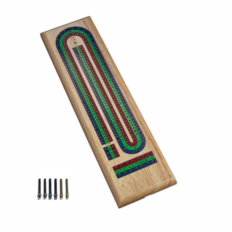 3 track colored cribbage